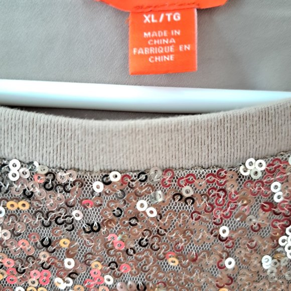 Sequin Short Sleeve Mini Dress - Picture 3 of 3